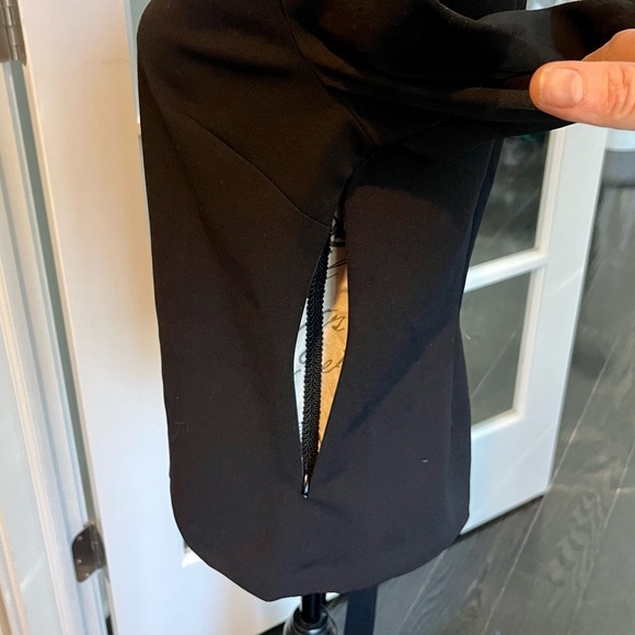 VENUS Ruffle Off the Shoulder One Sleeve Tie Waist Top - Picture 14 of 16